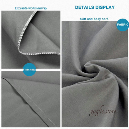 Soft Pillow Cases 50x75+15 cm | Breathable, Durable & Perfect Fit – UK Standard Size