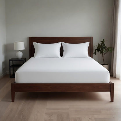 Extra Deep Fitted Sheet 40cm | Ultra Soft, Wrinkle-Free, Perfect Fit for Thick Mattress (UK Size)