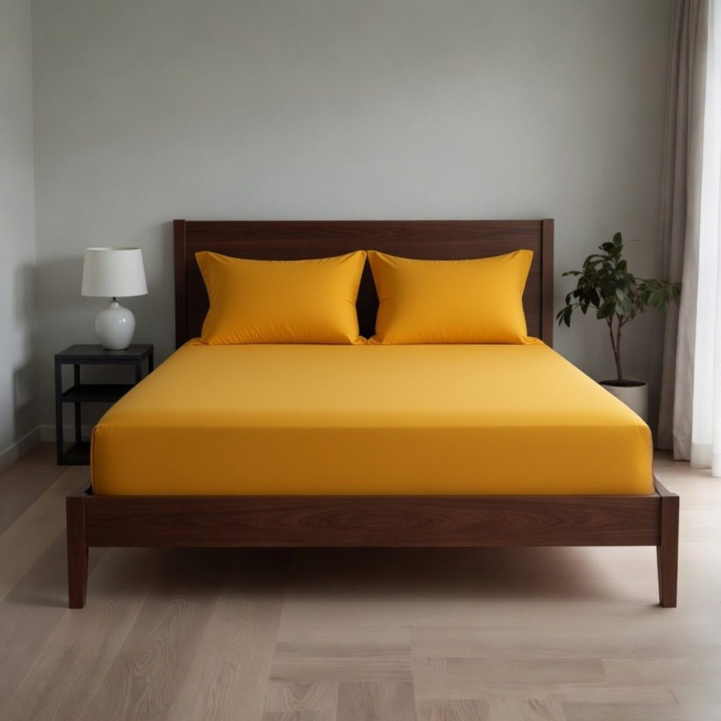 Extra Deep Fitted Sheet 40cm | Ultra Soft, Wrinkle-Free, Perfect Fit for Thick Mattress (UK Size)