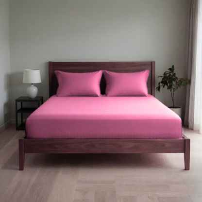 Extra Deep Fitted Sheet 40cm | Ultra Soft, Wrinkle-Free, Perfect Fit for Thick Mattress (UK Size)