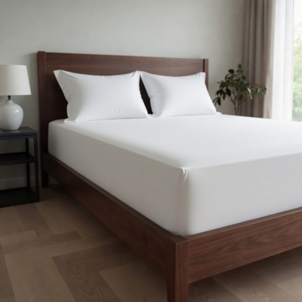 Extra Deep Fitted Sheet 40cm | Ultra Soft, Wrinkle-Free, Perfect Fit for Thick Mattress (UK Size)
