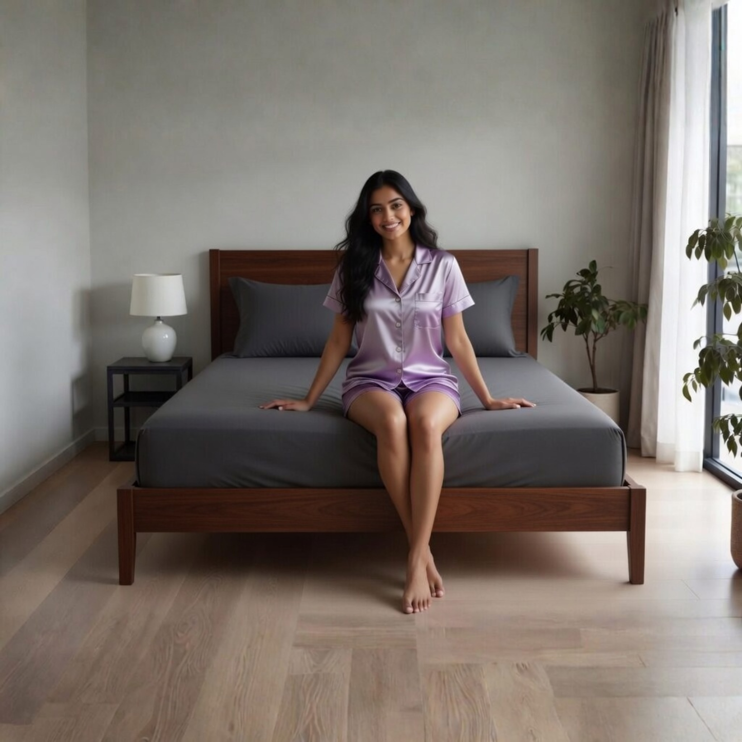 Extra Deep Fitted Sheet 40cm | Ultra Soft, Wrinkle-Free, Perfect Fit for Thick Mattress (UK Size)