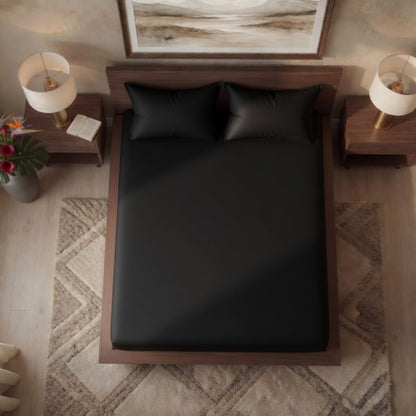 Luxury Fitted Sheet 11" Deep Pocket (28 cm) | Soft, Breathable, Wrinkle-Free Bedding for All Mattresses
