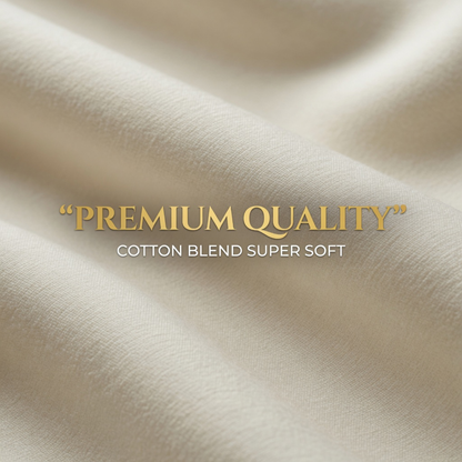 Luxury Fitted Sheet 11" Deep Pocket (28 cm) | Soft, Breathable, Wrinkle-Free Bedding for All Mattresses