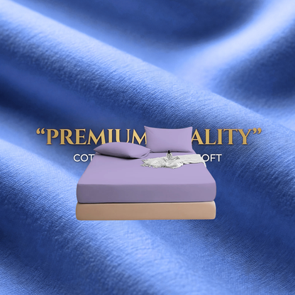Luxury Fitted Sheet 11" Deep Pocket (28 cm) | Soft, Breathable, Wrinkle-Free Bedding for All Mattresses