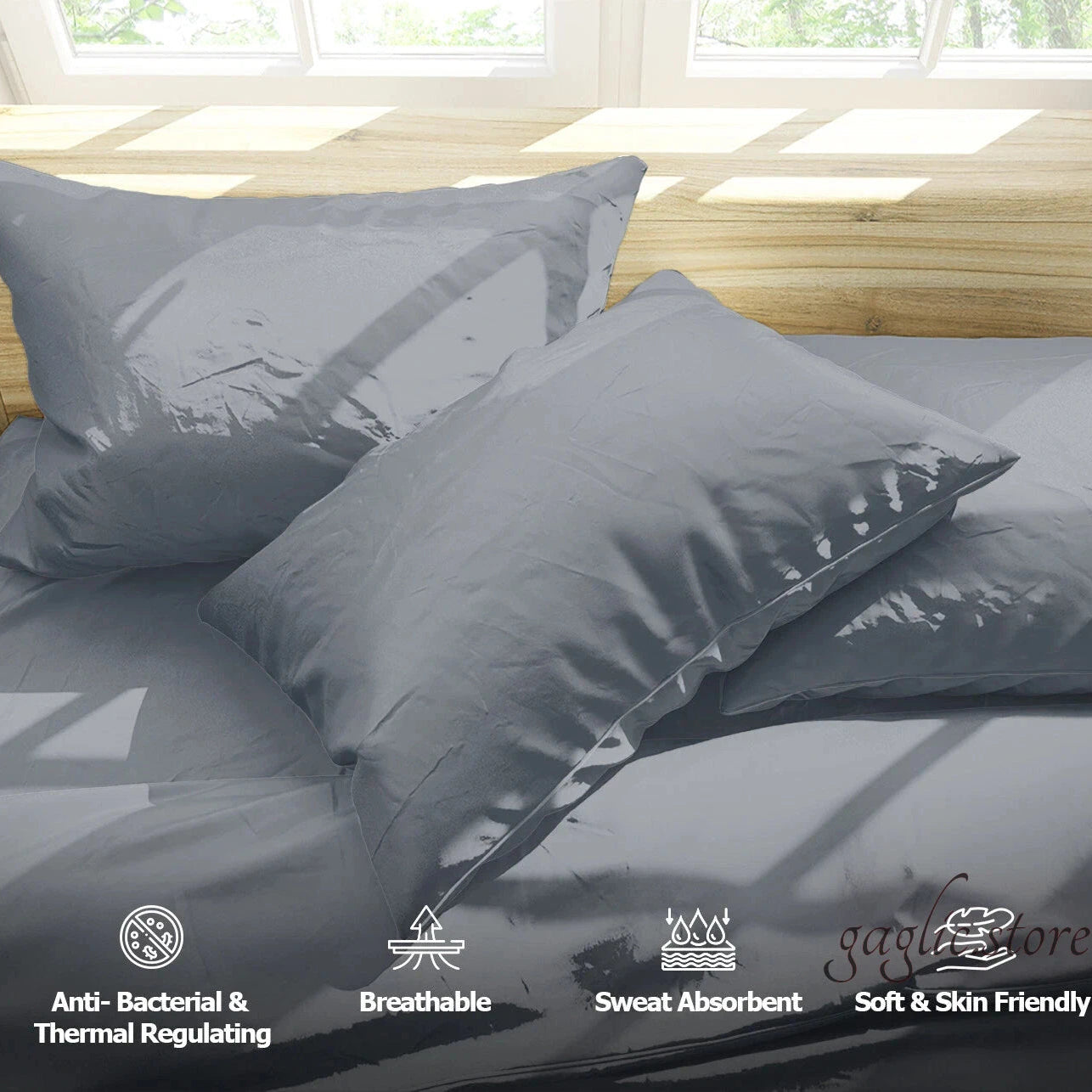 Soft Pillow Cases 50x75+15 cm | Breathable, Durable & Perfect Fit – UK Standard Size