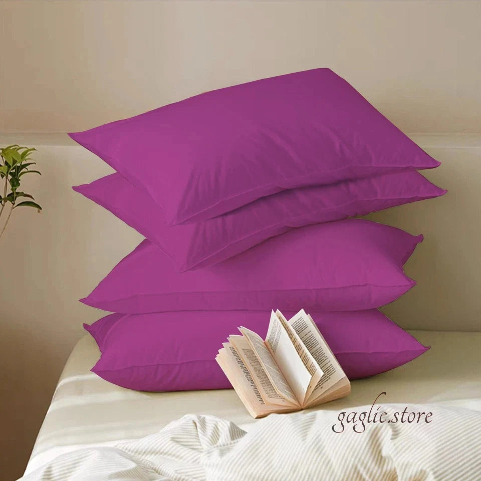 Soft Pillow Cases 50x75+15 cm | Breathable, Durable & Perfect Fit – UK Standard Size