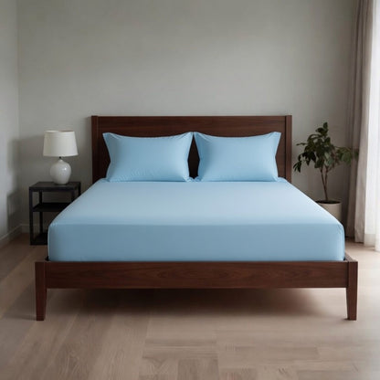 Extra Deep Fitted Sheet 40cm | Ultra Soft, Wrinkle-Free, Perfect Fit for Thick Mattress (UK Size)