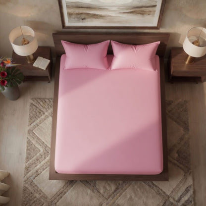 Luxury Fitted Sheet 11" Deep Pocket (28 cm) | Soft, Breathable, Wrinkle-Free Bedding for All Mattresses
