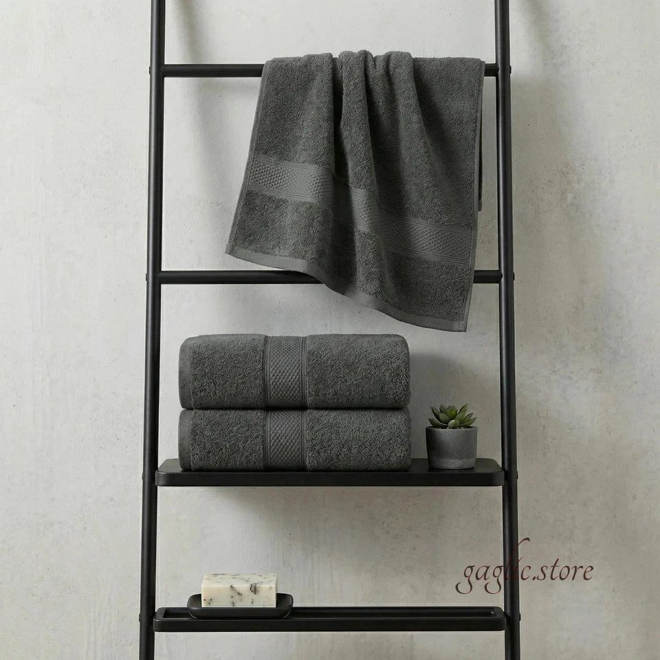 Extra Large Jumbo Bath Sheets & Towels Sets 500GSM, 100% Egyptian Cotton