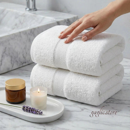 Extra Large Jumbo Bath Sheets & Towels Sets 500GSM, 100% Egyptian Cotton